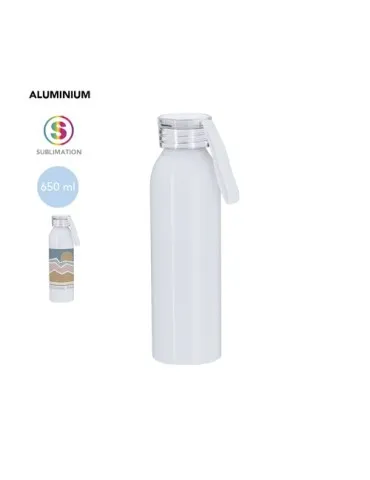 Bidon personnalisé de sublimation Alorin Couleurs : gris clair Matières : papier (FSC) 2