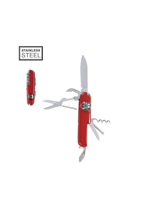 Canif personnalisé multi-usages Mixtil Couleurs : vert foncé Matières : papier (FSC) personnalisable avec votre logo