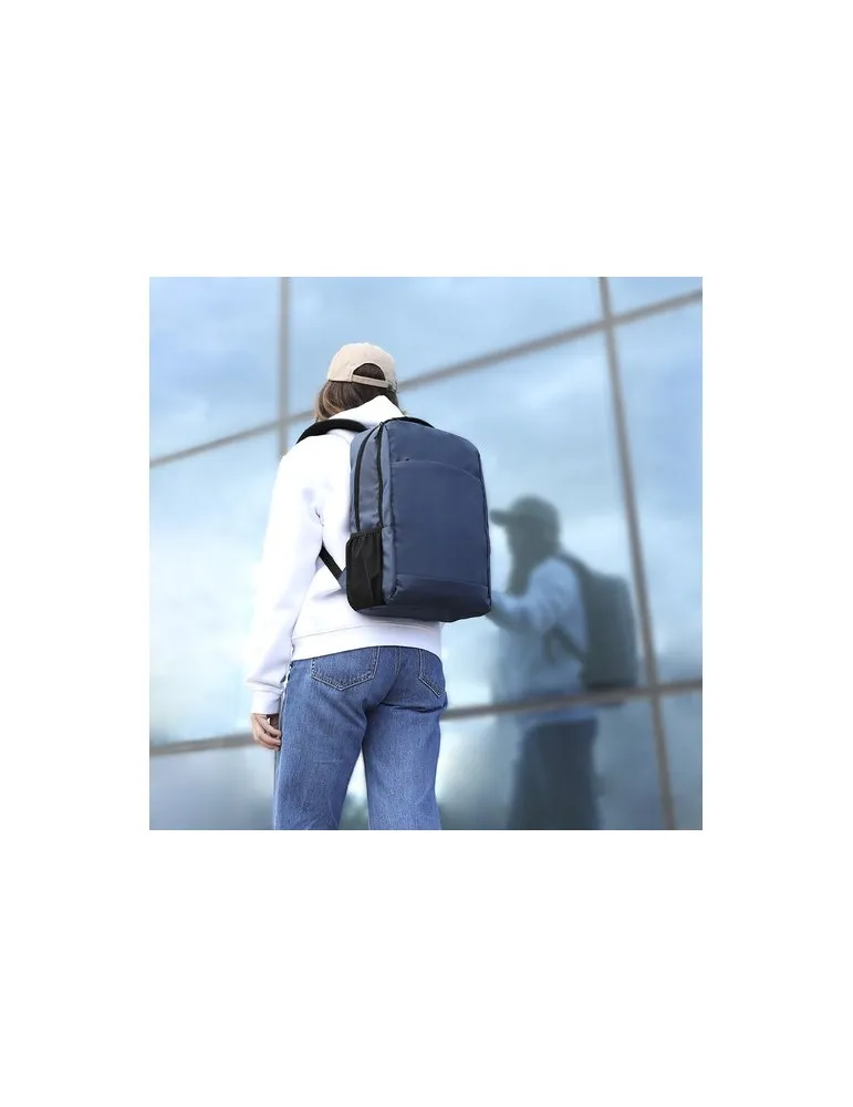 Sac à dos publicitaire personnalisé Galix Couleurs : rose Matières : papier (FSC) objet publicitaire robuste