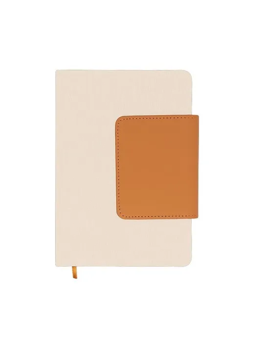 Bloc-notes publicitaire personnalisé Renak Couleurs : noir Matières : papier (FSC) cadeau affaires élégant