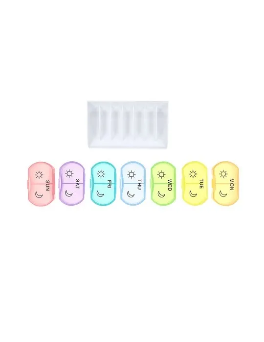 Pilulier publicitaire écologique Parnex Couleurs : orange Matières : papier (FSC)