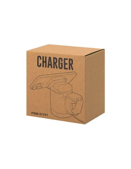 Chargeur publicitaire personnalisé Ruclox Couleurs : violet Matières : papier (FSC) goodies entreprise design