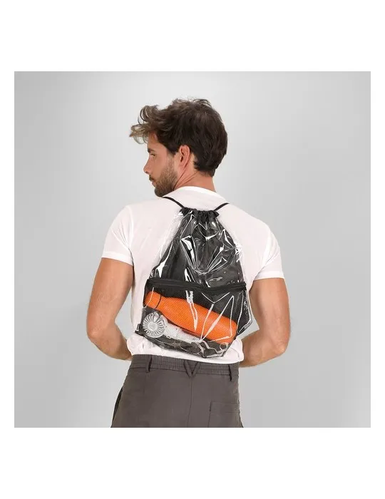 Sac à Dos Publicitaire Écologique Lamdy Couleurs : bleu Matières : papier (FSC) goodies publicitaire événementiel