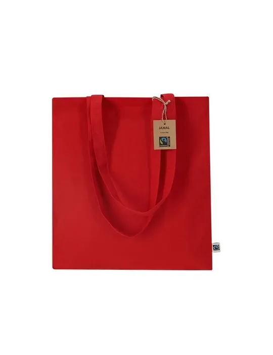 Sac Fairtrade publicitaire Jamal Matières : carton personnalisable avec votre logo