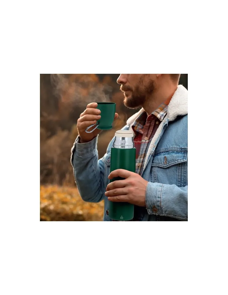 Thermo publicitaire écologique Clorin Matières : carton impression logo haute qualité