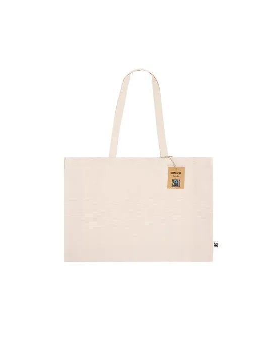 Sac Fairtrade publicitaire Kimich Matières : carton Couleurs : bleu