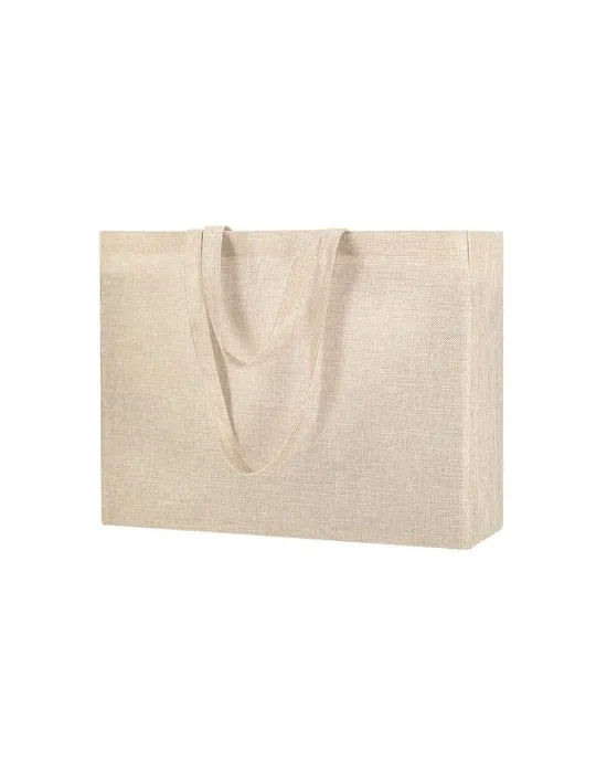 Sac publicitaire de sublimation écologique Syla Matières : carton Couleurs : bleu reflex