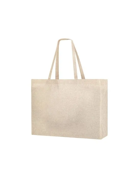 Sac publicitaire de sublimation écologique Syla Matières : carton Couleurs : bleu reflex goodies publicitaire événementiel