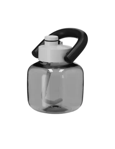 Bidon publicitaire écologique Heiza Matières : carton Couleurs : noir