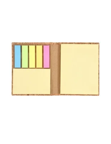 Bloc-notes publicitaire personnalisé Feron Couleurs : noir Matières : papier (FSC)