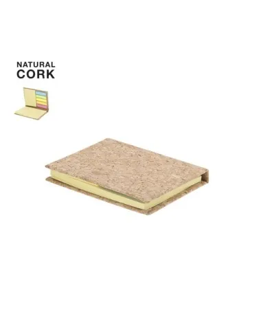 Bloc-notes publicitaire personnalisé Feron Couleurs : noir Matières : papier (FSC) 2