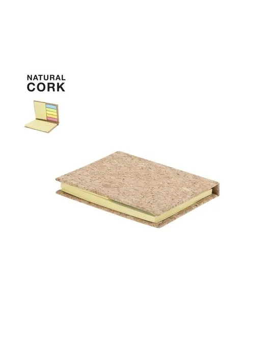 Bloc-notes publicitaire personnalisé Feron Couleurs : noir Matières : papier (FSC) personnalisable avec votre logo