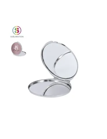 Miroir publicitaire de sublimation Ariela Couleurs : vert foncé Matières : papier (FSC) 2