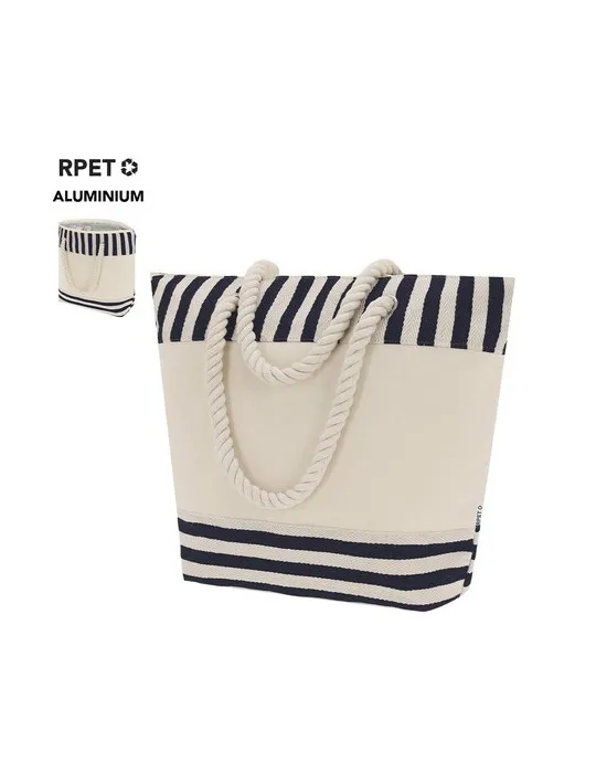 Sac Thermique Écologique Sumpter Matières : PET recyclé Taille textile : S Couleurs : gris cadeau entreprise pas cher