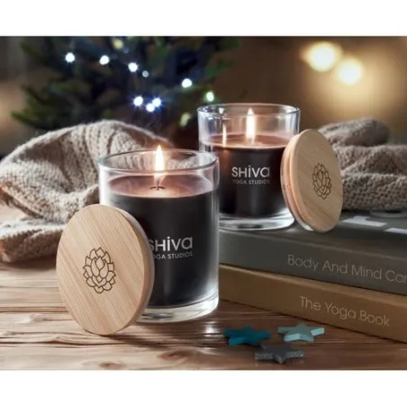 Bougie parfumée écologique à la vanille - ANCIENT HIGH Matières : coton Taille textile : M Couleurs : bleu royal marquage couleu