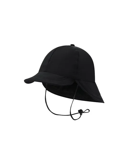 Casquette Publicitaire Écologique Fraser Taille textile : XS Couleurs : noir Matières : polyester recyclé objet promo petit budg