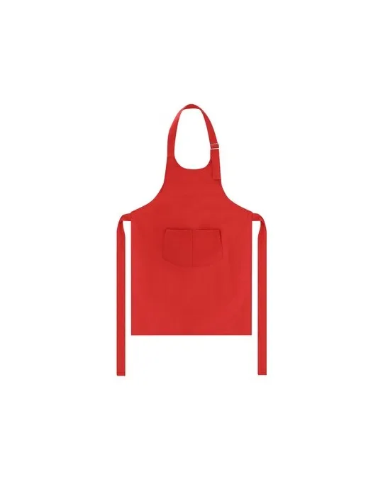 Tablier publicitaire personnalisé Jeizon Couleurs : rouge personnalisation rapide en France