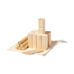 Jeu Kazama - Kubb en Bois Naturel 2
