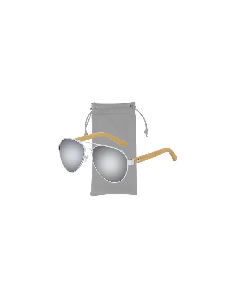 Lunettes de Soleil publicitaires écologiques Gunok personnalisation rapide en France