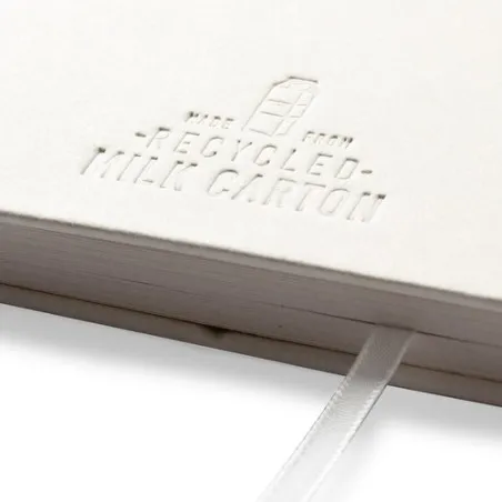 Cahier Écologique Personnalisé Support à Prix Abordable Torya Matières : polypropylène (PP) Couleurs : rouge marquage laser ultr