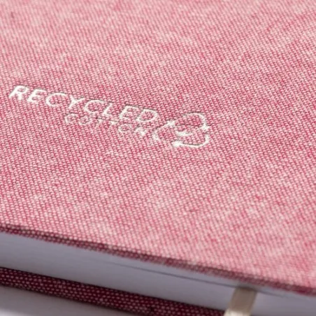 Bloc Notes Écologique Personnalisé pas cher - Chancy Matières : acier inoxydable Couleurs : argenté mat goodies personnalisé en 