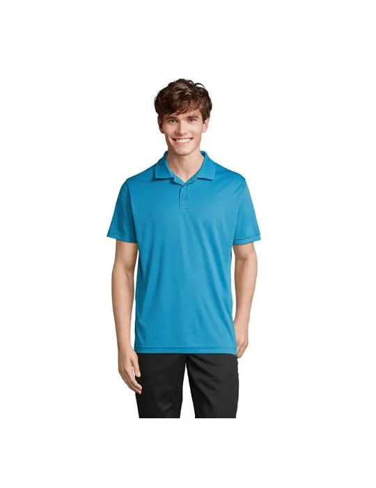 Polo unisexe personnalisé Pitcher