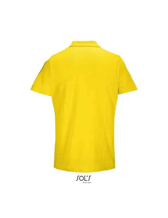 Polo unisexe personnalisé écologique PULSE marquage couleur éclatante