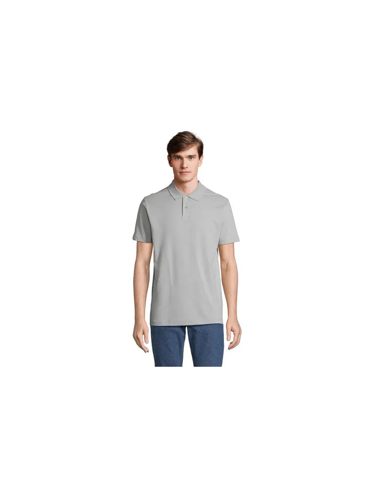 Polo unisexe personnalisé écologique PULSE personnalisation sur mesure