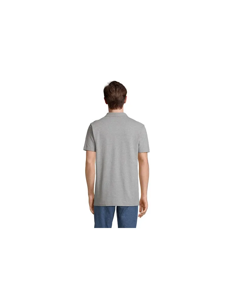 Polo unisexe personnalisé écologique PULSE objet promo petit budget