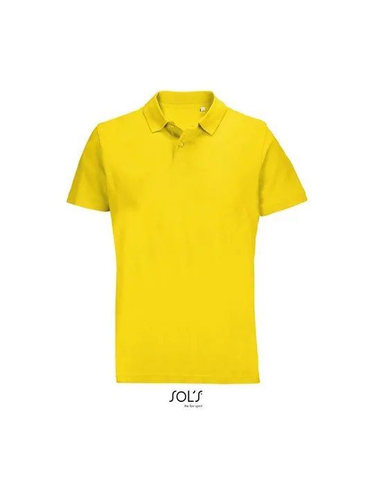 Polo unisexe personnalisé écologique PULSE objet promotionnel éco-responsable