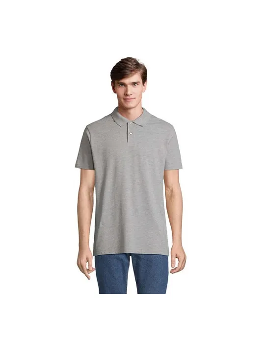 Polo unisexe personnalisé écologique PULSE marquage couleur éclatante