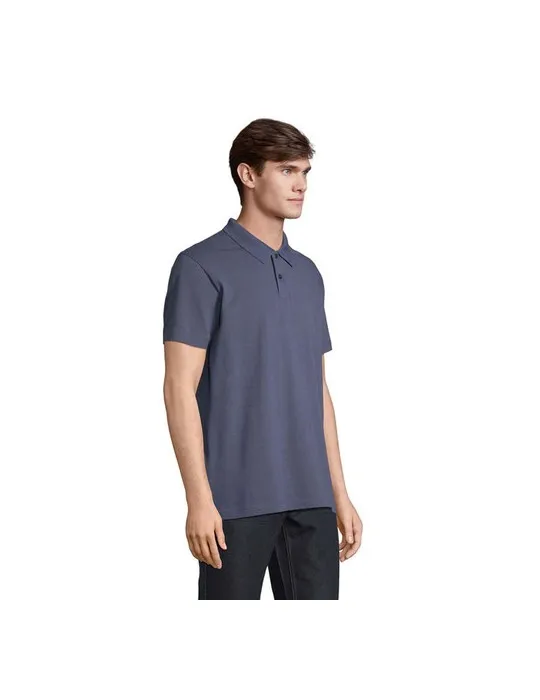 Polo unisexe personnalisé écologique PULSE cadeau affaires élégant