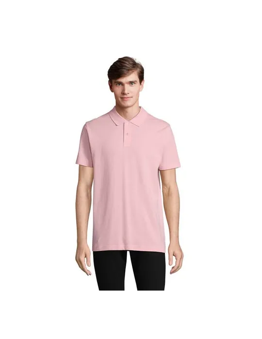 Polo unisexe personnalisé écologique PULSE objet promo petit budget