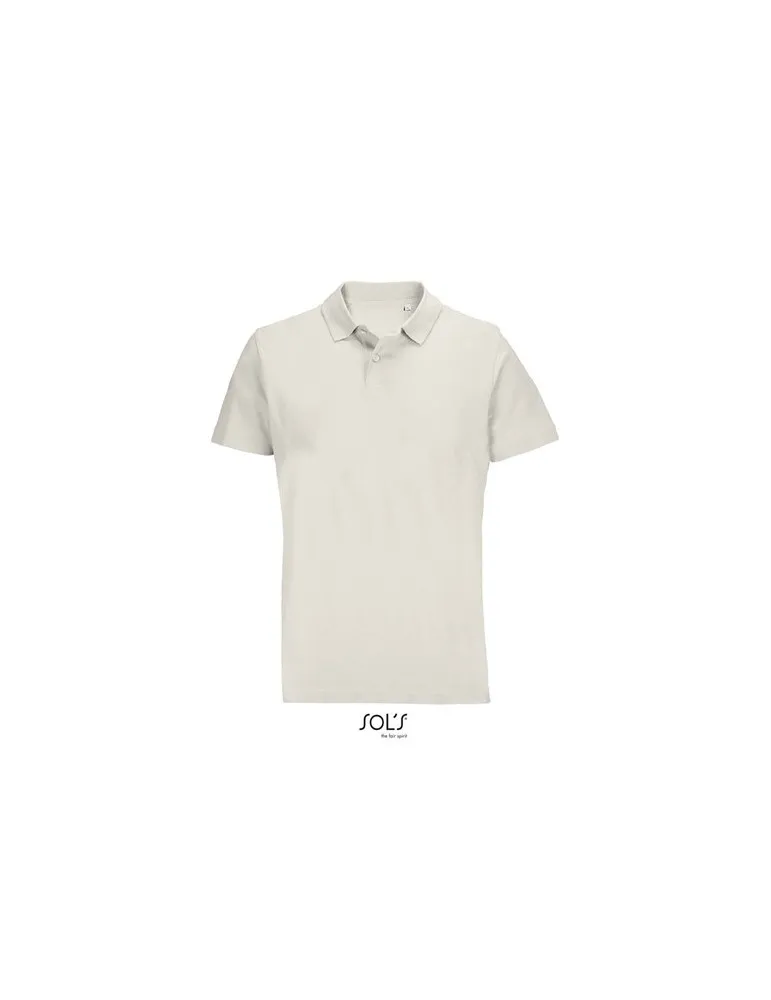 Polo unisexe personnalisé écologique PULSE personnalisable avec votre logo