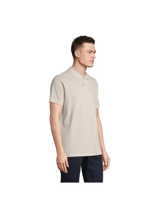 Polo unisexe personnalisé écologique PULSE personnalisation rapide en France