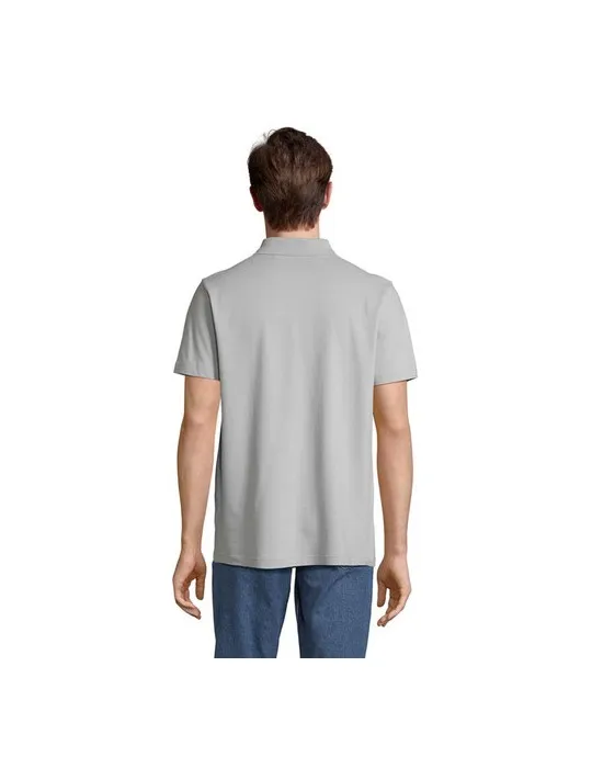 Polo unisexe personnalisé écologique PULSE objet promo petit budget