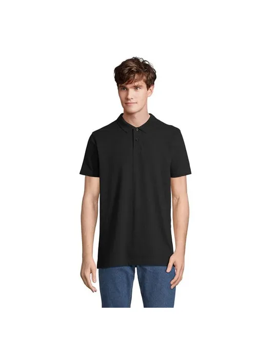 Polo unisexe personnalisé écologique PULSE livraison express 24h 48h