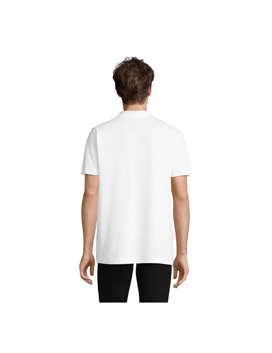 Polo unisexe personnalisé écologique PULSE objet promo petit budget