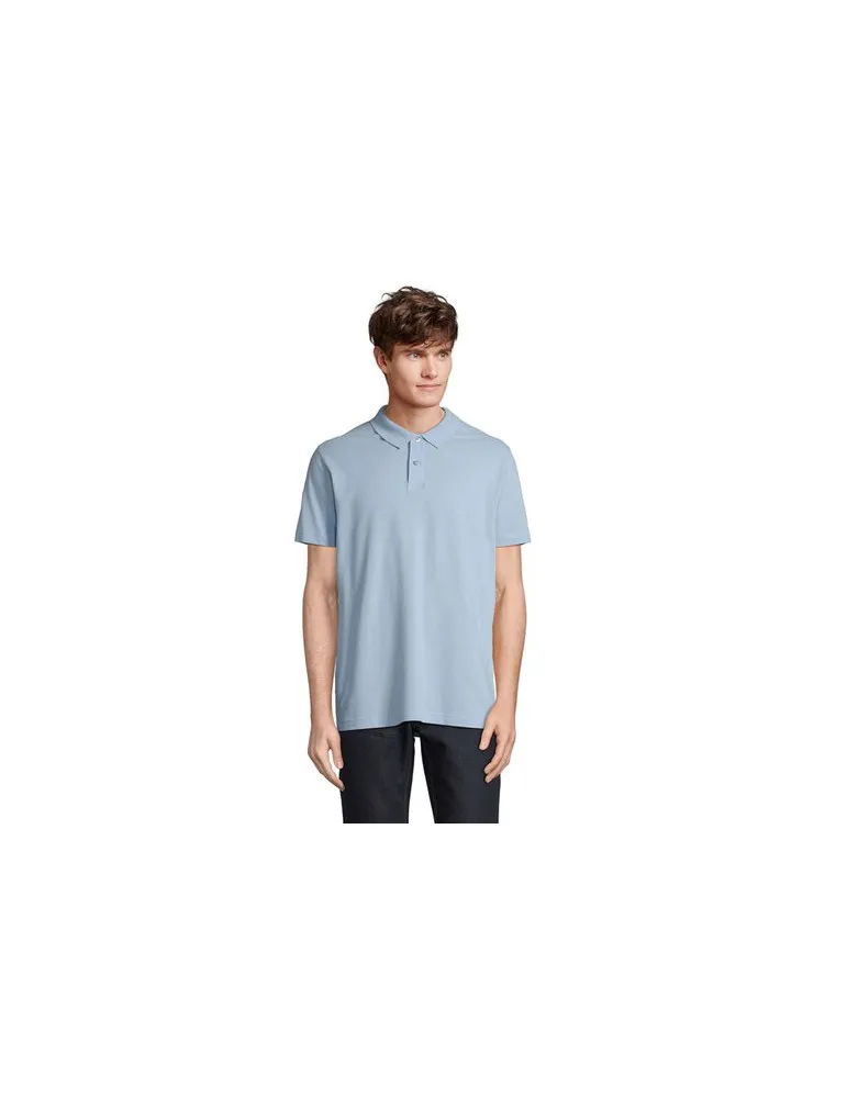 Polo unisexe personnalisé écologique PULSE personnalisable avec votre logo