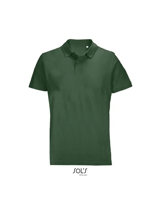 Polo unisexe personnalisé écologique PULSE impression haute définition