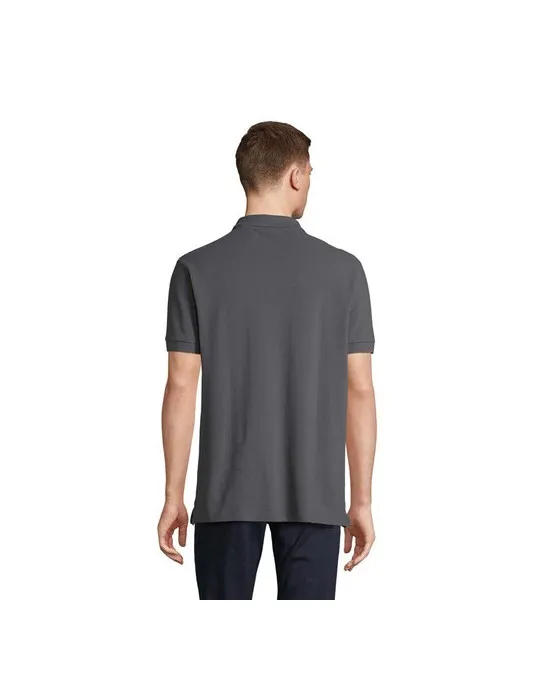 Polo homme personnalisé écologique Pacific Couleurs : vert goodies personnalisé en stock