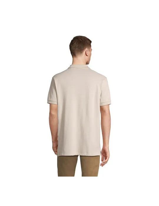 Polo homme personnalisé écologique Pacific Couleurs : noir goodies entreprise design