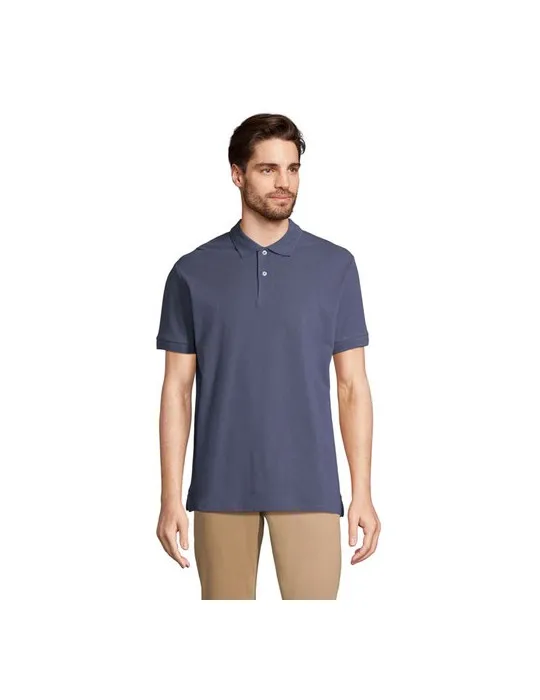 Polo homme personnalisé écologique Pacific Taille textile : M Couleurs : blanc personnalisation sur mesure