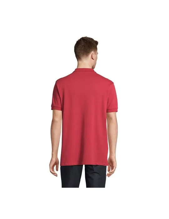 Polo homme personnalisé écologique Pacific Matières : aluminium Couleurs : noir objet publicitaire robuste