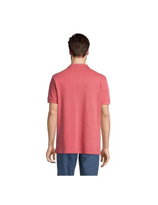 Polo homme personnalisé écologique Pacific Matières : carton Couleurs : bleu cadeau entreprise pas cher