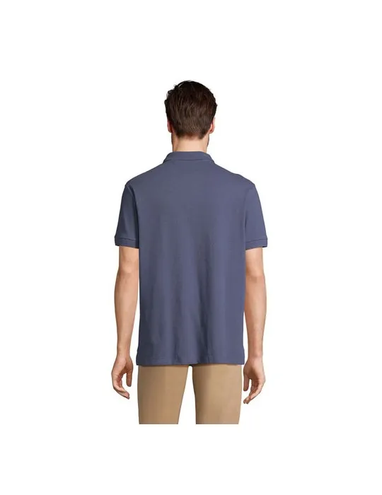 Polo homme personnalisé écologique Pacific Matières : acier inoxydable Couleurs : gris objet promotionnel éco-responsable