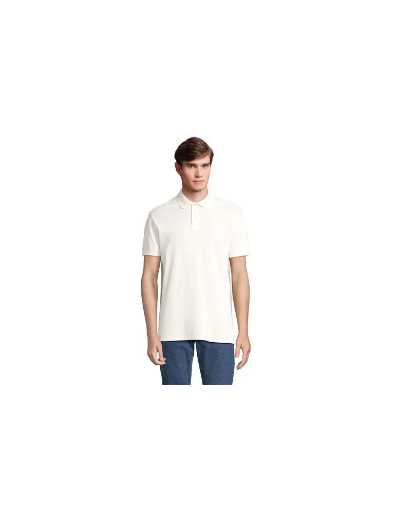 Polo homme personnalisé écologique Pacific Matières : aluminium Couleurs : noir livraison express 24h 48h