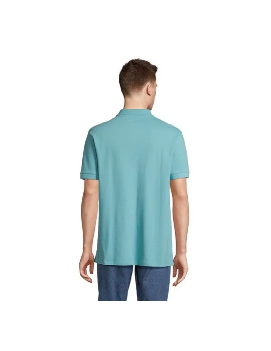 Polo homme personnalisé écologique Pacific Matières : polypropylène (PP) Couleurs : vert sauge Contenance : 500 ml accessoire év