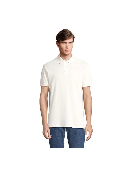 Polo homme personnalisé écologique Pacific Matières : PET recyclé Couleurs : noir Contenance : 30 L cadeau collaborateur premium