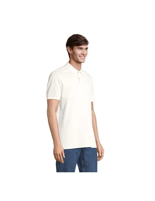 Polo homme personnalisé écologique Pacific Matières : PET recyclé Couleurs : noir Contenance : 30 L goodies entreprise design